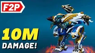 10,500,000 Damage using Free to Play Hangar - War Robots Gameplay (No Commentary) WR F2P