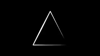 Descarga efecto black screen triangle stroke