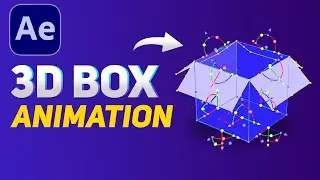 3D Box Animation in After Effect 2024 🔥😍