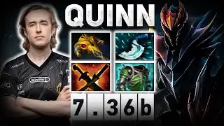 QUINN SHOWED A STRONG GAME ON DRAGON KNIGHT | DOTA 2 DRAGON KNIGHT