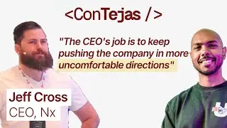 Jeff Cross, CEO Nx: How to Build and Scale Developer Tools