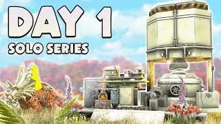 Claiming A Broken Rathole Day 1 SOLO In ARK...