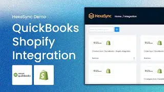 HexaSync Demo |QuickBooks & Shopify Integration - Product Sync