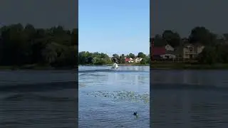 Летающий вездеход.😎 Катер на воздушной подушке. Flying all-terrain vehicle.  Boat on an air cushion.