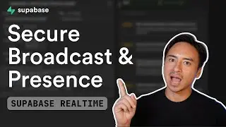 Securing your Broadcast and Presence messages on Supabase Realtime with RLS