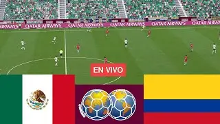 México vs Colombia Amistoso Internacional  - Simulación de Videojuego pes 2021