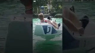 An e-bike-like boat! 
