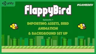 How to create a flappy bird clone in unity part 1
