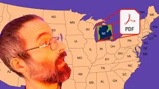 Create a PDF the Size of Michigan