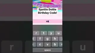 Spottie Dottie Birthday Code! HELLO KITTY CAFE | ROBLOX