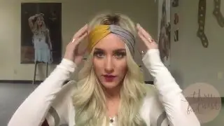 How To Wear A Turband Headband - 3 Ways to wear a twisted turban boho headband hairstyles