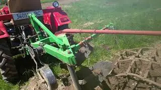 Борона для плуга типа БОМЕТ. Як причепити?