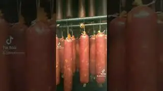 копчення ковбаси