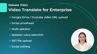 HeyGen Release: Video Translate for Enterprise!