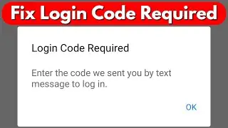 Fix login code required facebook problem solved | two factor authentication code