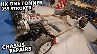 Holden One Tonner 355 Stroker Build - Chassis Repairs