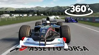 360° F1 Top speed onboard in Assetto Corsa VR Experience