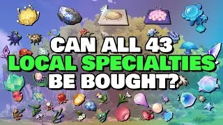 Can EVERY Local Specialty Be BOUGHT? | Genshin Impact