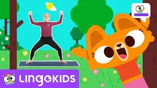 POWER YOGA 🐘🧘 Elephant Poses during Summer Games | YOGA FOR KIDS | Lingokids