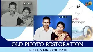 Photo restoration work