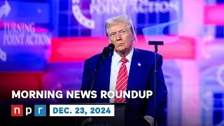 Trump: The U.S. Should Control The Panama Canal, Greenland | NPR News Now
