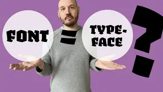 Are font and typeface synonyms? Explained through music.