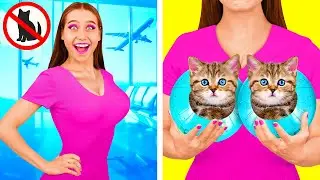 Sneak Pets Into The Plane | Funny Challenges by Fun Challenge