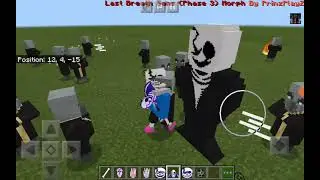 SANS LAST BREATH/ HOW TO DO THE MORPH MOD for Minecraft/Not Potato