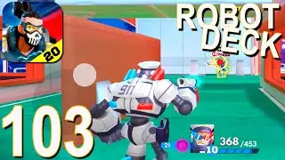 FRAG Pro Shooter - Gameplay Walkthrough part 103 - ROBOT Deck😎(iOS, Android)