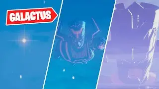 Full Galactus Timelapse (August 27th - December 1st) - Evolution of Galactus in Fortnite