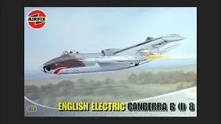 Airfix 1/48 English Electric Canberra B(I) 8 Scale Model Review
