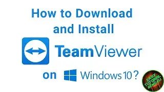 How to Download and Install TeamViewer in Windows 10? ||easytutorialbengali.com