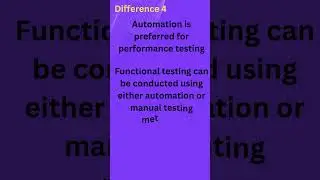 Key Differences Between Performance Testing and Functional Testing Explained!