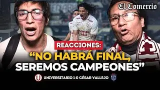 "Ganar era lo importante": Reacciones de HINCHAS de la U tras UNIVERSITARIO 1-0 UCV | El Comercio