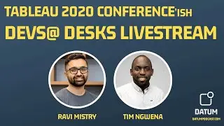 Tableau Conference’ish Devs at Desks Livestream Watchalong 2020