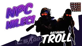 NPC TAKLİDİ YAPIP SONRA HİLE AÇTIM!!! CSGO 2 Topluluk Sunucularında hile açarak trolledim! (NinjaUI)