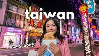 EXPLORING TAIWAN with DJI Osmo Pocket 3 🇹🇼 (night markets, lucky land, hotel tour, taipei 101) 🍜🌃