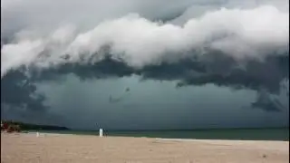 Compilation of Lightning over Lake Erie