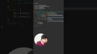 Try with Resource Block in Java #dsa #java #oops