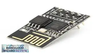 ESP8266 ESP-01S Remote Serial Port WIFI Transceiver Wireless Module Review