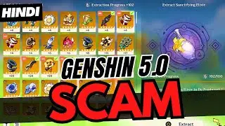 SCAM Sanctifying Elixir in Genshin Impact 2024 | HINDI