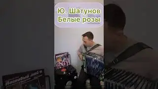 БЕЛЫЕ РОЗЫ НА ГАРМОНИ!!!