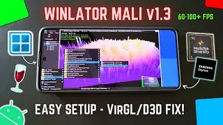 New WINLATOR Mali v1.3 On Any Android Phone - Full Setup & Graphics Test!