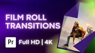 Film Roll Transitions Pack For Premiere Pro