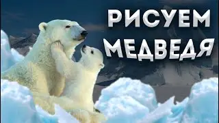 Рисуем Медведя С Малышами.В Гостях у Арт Студии 'феради самкаро' с Майей Герсамий