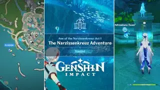 Help Petit Chou | The Narzissenkreuz Adventure | Genshin Impact World Quests