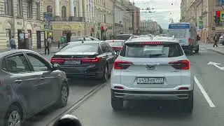 Город Санкт-Петербург, ул. Садовая. Организация дорожного движения