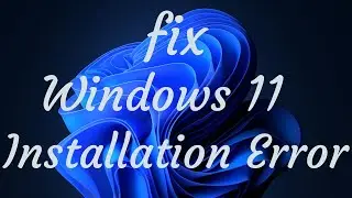 windows 11 TPM 2.0 error fix | Windows 11 Installation error