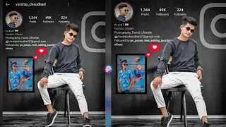 PicsArt New - Instagram Trending Photo Editing Tutorial | PicsArt Editing Tutorial