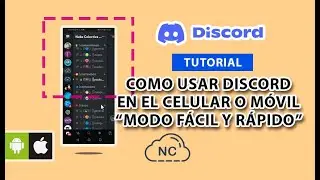 COMO USAR DISCORD EN CELULAR MÓVIL 📲
